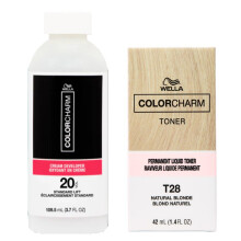 (Wella T28 + Wella Developer Vol 20) Wella T18 / T14 / T11 / T27 / T28 / 050 / Developer Vol 20