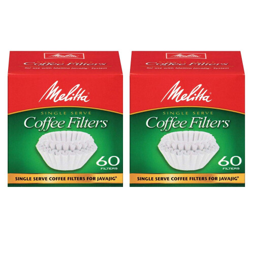 Melitta Melitta Java Jig, Χάρτινα Φίλτρα Καφέ Μοναδικής Μερίδας - 2 Πακέτα 1