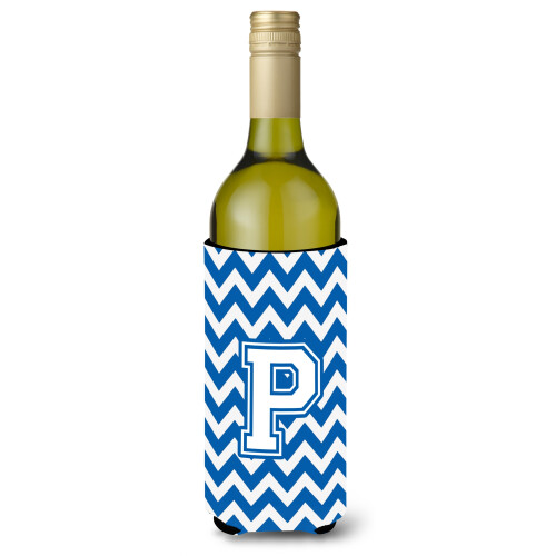 Litera P Chevron Blue ?i Alb Buttle Beaverage Izsolator Hugger CJ1045-Pliterk
