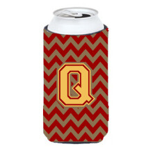 Litera Q Chevron Garnet ?i Gold Tall Boy Baut Izolator Hugger CJ1048-QTBC