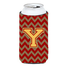 Litera y Chevron Garnet ?i Gold Tall Boy Baut Izolator Hugger CJ1048-YTBC