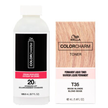 (Wella T35 + Wella Developer Vol 20) Wella T18 / T14 / T11 / T27 / T28 / 050 / Developer Vol 20