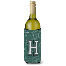 Litera H napoi la ?coala Ini?ial Ini?ial Bauturi de Vin Izolator Hugger CJ2010-Hliterk