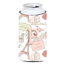 Litera f Love in Paris Pink Tall Boy Baut Izolator Hugger CJ2002-FTBC