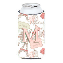 Litera m Love in Paris Pink Pink Tall Boy Baut Izolator Hugger CJ2002-MTBC