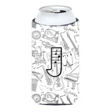 Scrisoare j Litere de nota muzicala Baie?i nal?i Bauturi Izolator Hugger CJ2007-JTBC