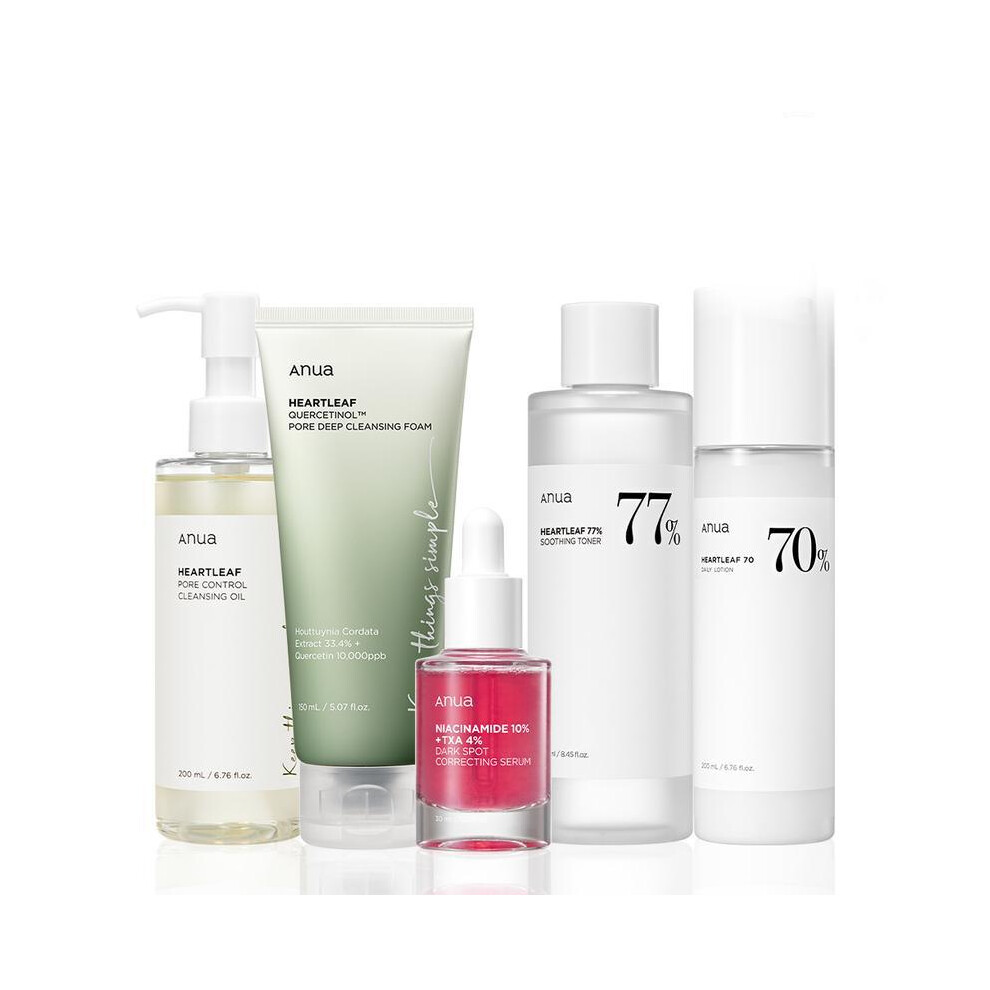 Ultimate Korean Skincare Set: Cleanse & Moisturize