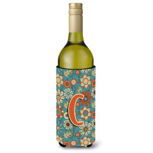 Litera C Flori Retro Vin Blue Black Beaverage Izsolator Hugger CJ2012-Cliterk