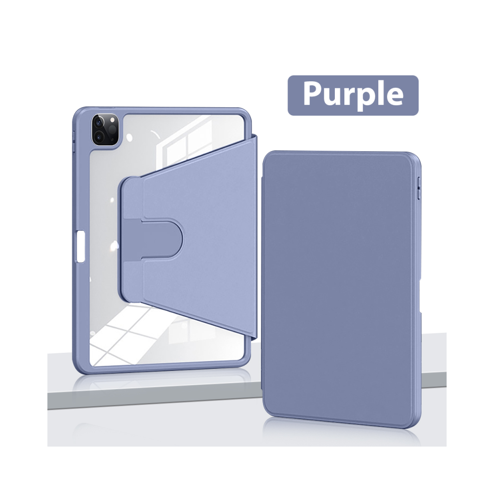 (Pruple, Air 11) 360Æ³ Rotating Case For Ipad Pro Air 13 11 12 9 12. 976662332707