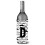 Letter D Snor Initi?e wijnfles Drankisolator Hugger CJ2009-DLITERK 1