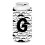 Letter G Snor Initial Tall Boy Beverage Isolator Hugger CJ2009-GTBC 1