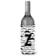 Letter Z Snor Eerste wijnfles Drankisolator Hugger CJ2009-ZLITERK