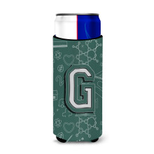 Letter G Terug naar school Initial Ultra Beverage-isolatoren voor slanke blikjes CJ2010-GMUK