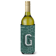 Litera G Back to School School Buttle Bottle Beaverage Izsolator Hugger CJ2010-Gliterk