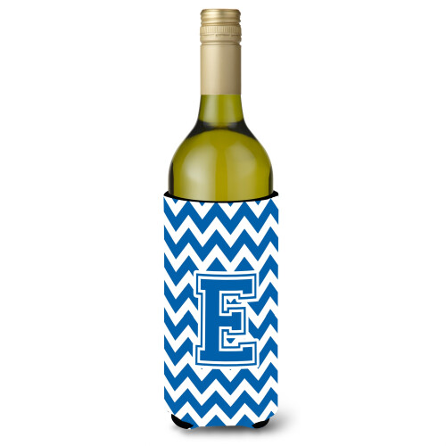 Litera E Chevron Blue ?i Alb Buttle Beaverage Izsolator Hugger CJ1056-Eliterk