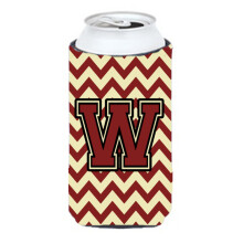 Litera W Chevron Maroon ?i Gold Tall Boy Baut Izolator Hugger CJ1061-WTBC