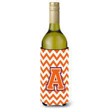 Scrisoare A Chevron Orange ?i Regalia Vin Bottle Beaverage Izsolator Hugger CJ1062-Aliterk