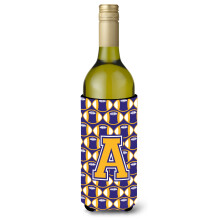 Scrise un fotbal violet ?i vin de vinuri de aur izolator Hugger CJ1064-Aliterk