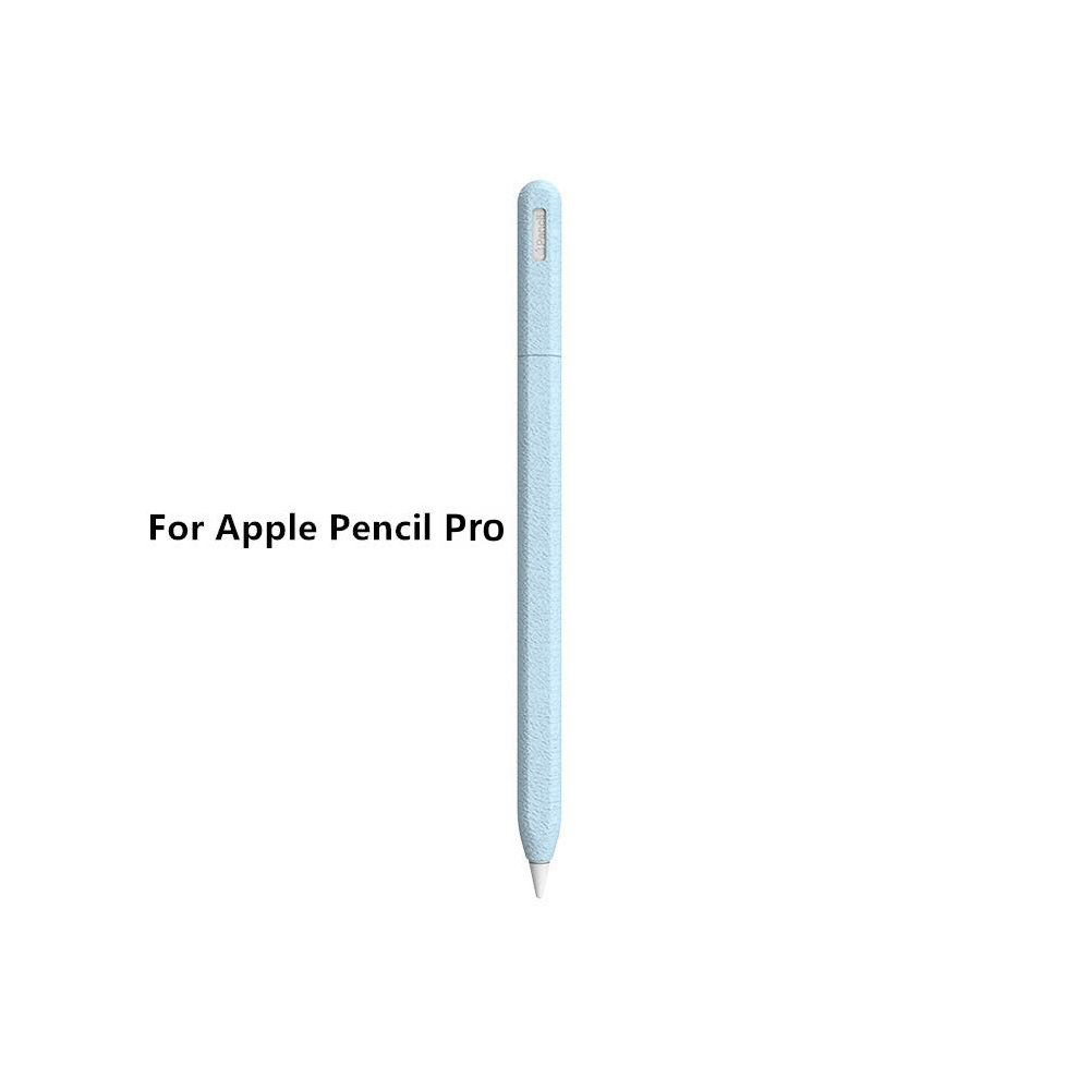 (Pencil Pro ) Pencil Case Silicone Tablet Stylus Protection Case Blue 976662346193