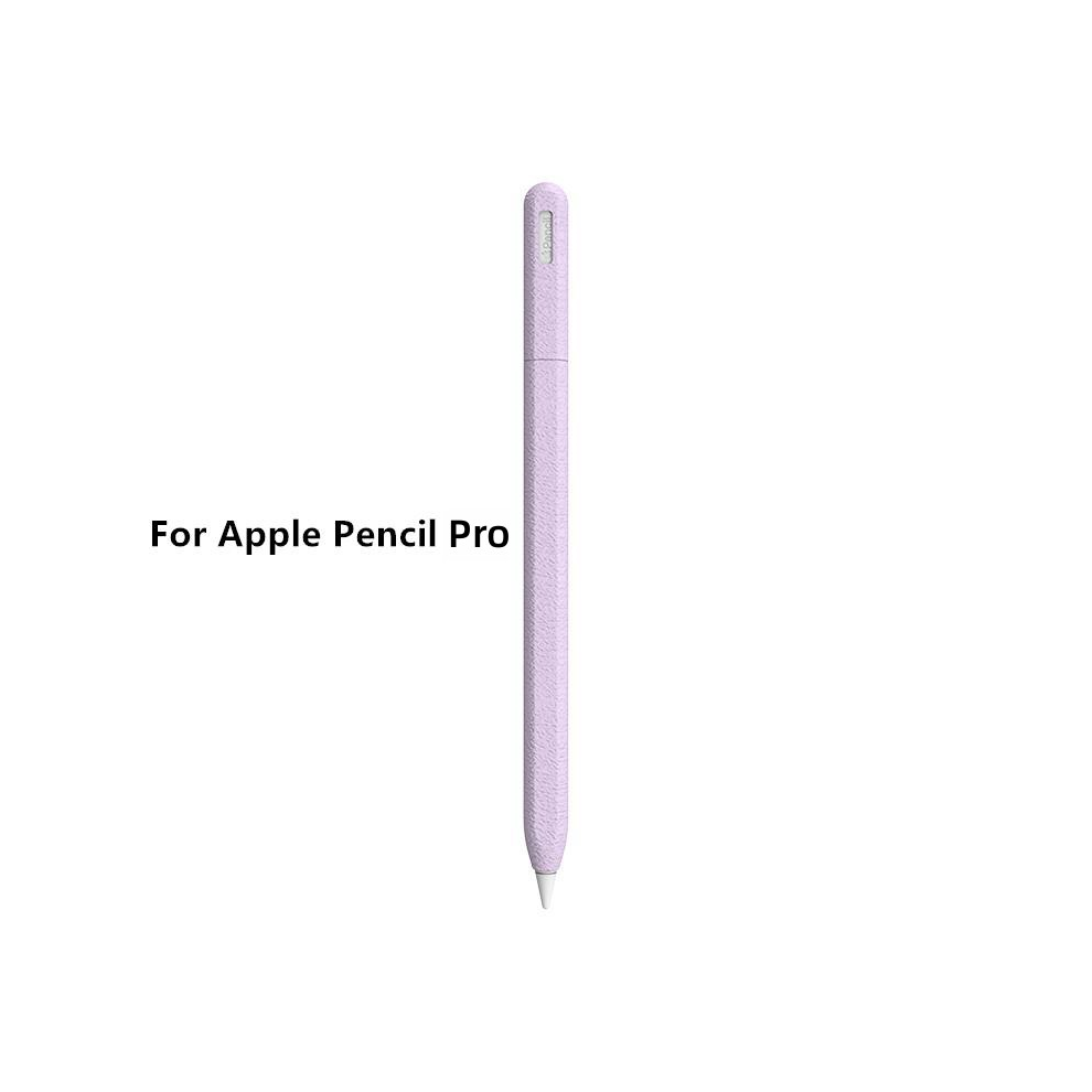 (Pencil Pro ) Pencil Case Silicone Tablet Stylus Protection Case Purple 976662346131