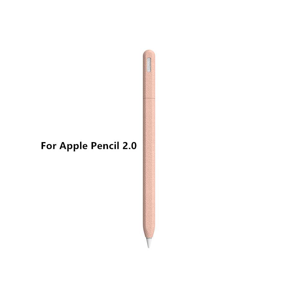 (Pencil 2 ) Pencil Case Silicone Tablet Stylus Protection Case Pink 976662346209