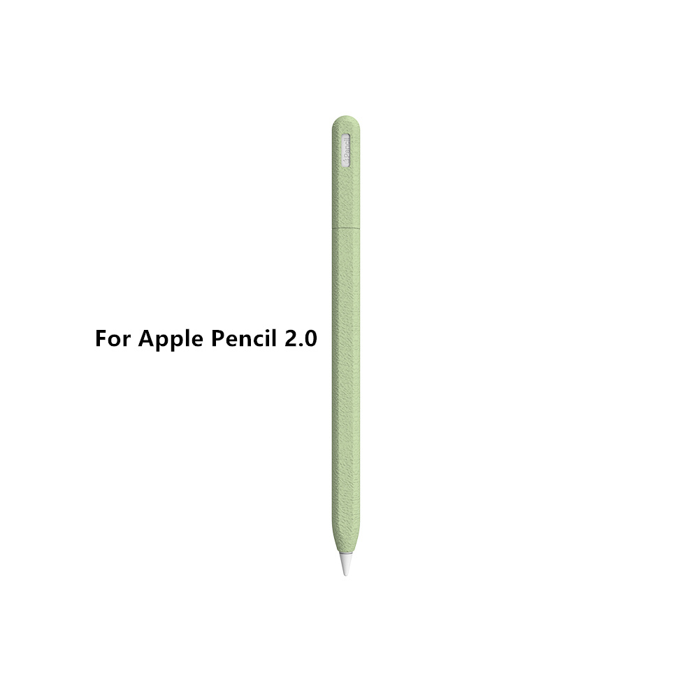 (Pencil 2 ) Pencil Case Silicone Tablet Stylus Protection Case Green 976662346247
