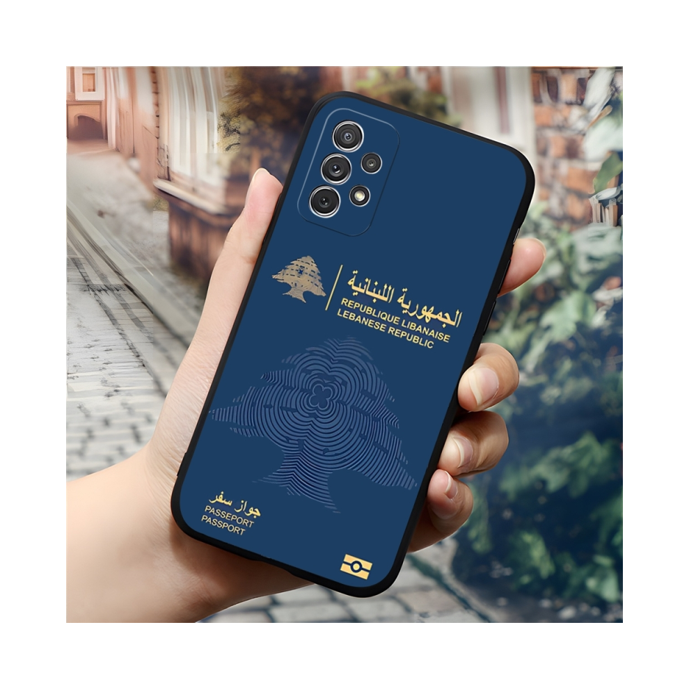 (Z9, Samsung S24plus) Lebanon Passport Phone Case For Samsung Galaxy S24 976662312334