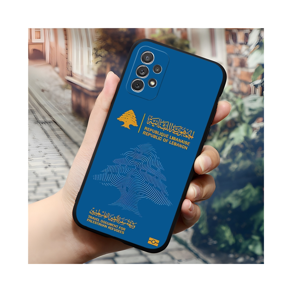 (Z8, Samsung Note20) Lebanon Passport Phone Case For Samsung Galaxy S24 976662312297