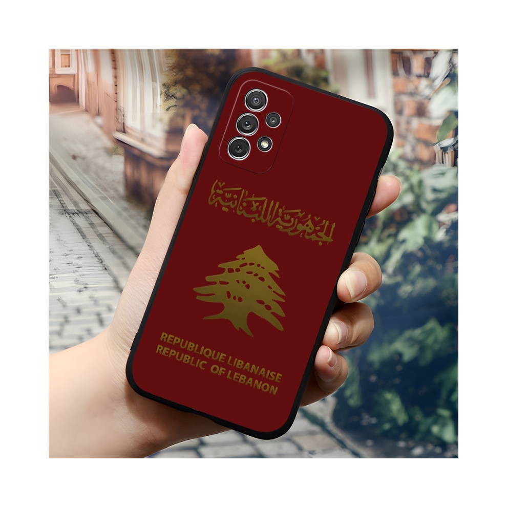 (Z10, Samsung S20fe) Lebanon Passport Phone Case For Samsung Galaxy S24 976662313362