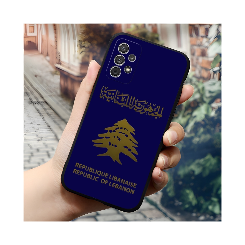 (Z4, Samsung S24) Lebanon Passport Phone Case For Samsung Galaxy S24 976662313959
