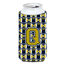 Litera Q Fotbal Blue and Gold Tall Boy Izsolator Hugger CJ1074-QTBC