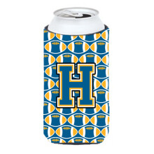 Litera H Fotbal Blue and Gold Tall Boy Baut Izolator Hugger CJ1077-HTBC