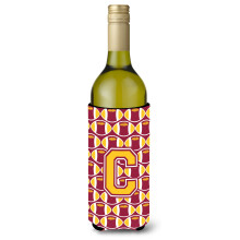 Litera C Fotbal Maroon ?i Gold Bottle Beauting Beach Izsolator Hugger CJ1081-Cliterk