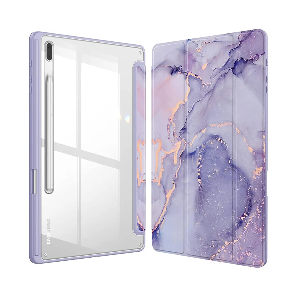 ( Marble, A9 Plus 11 Inch) For Samsung Galaxy Tab S9 S8 S7 Plus Fe 12.4 Inch Purple 976662337382