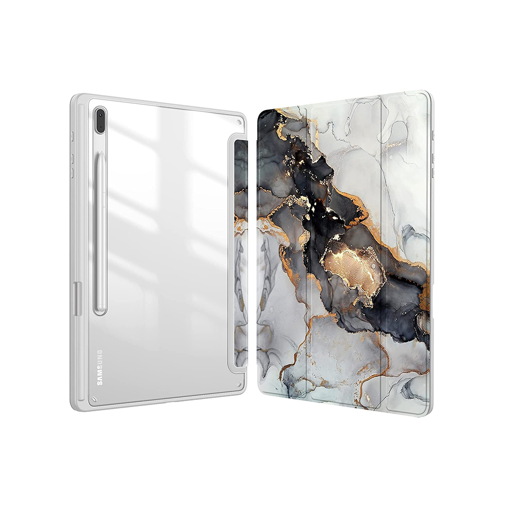(Cloudy Marble, Tab S8 11 Inch) For Samsung Galaxy Tab S9 S8 S7 Plus Fe 12.4 Inch 976662338303