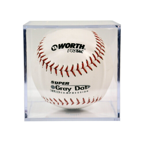 Softbal Vierkante Display Case Cube Houder