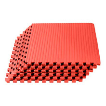 Wij verkopen matten 3/4 inch dikke vechtsport EVA-schuim oefenmat Tatami-patroon in elkaar grijpende vloertegels voor thuisgymnastiek MMA anti-vermoe