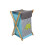 Bacati - Ko      k Elephants Aqua/Lime/Grey 1