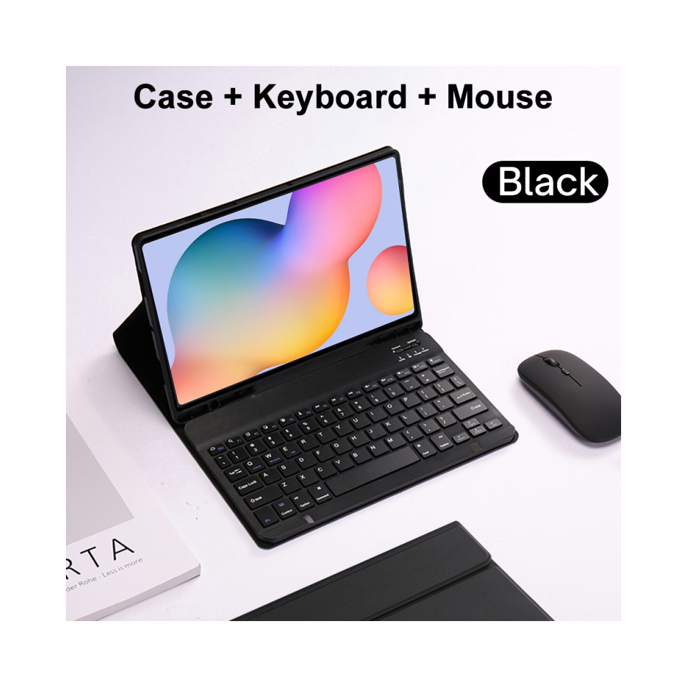 ( B, Turkish Keyboard) Case For Samsung Galaxy Tab S6 Lite 10.4 Inch Deta Black 976662330048