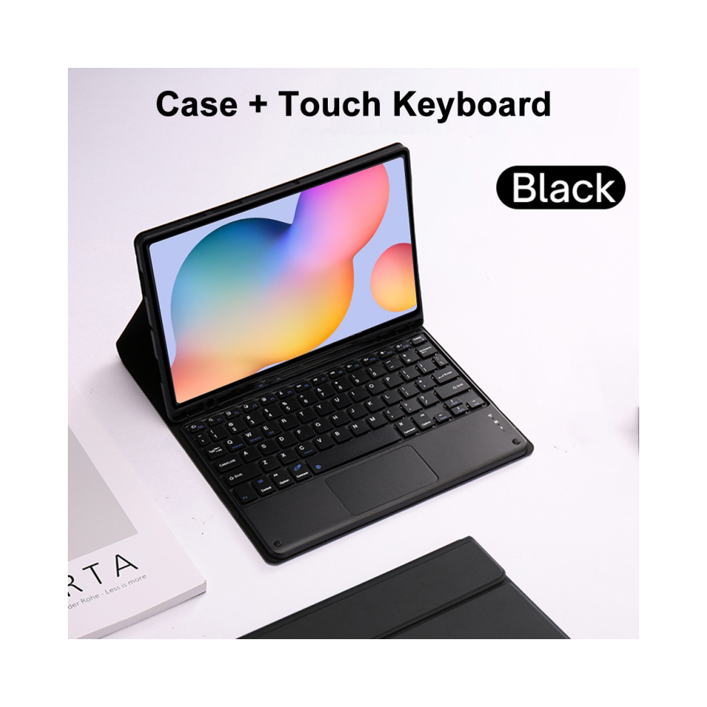 ( C, English Keyboard) Case For Samsung Galaxy Tab S6 Lite 10.4 Inch Deta Black 976662330444