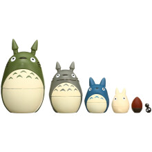 Ensky  A szomszdom Totoro  Totoro Nesting Dolls  Hivatalos Studio Ghibli ru