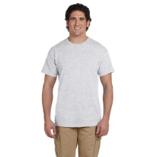 T-shirt Fruit of the Loom 100% cotone pesante HD da 5 once, piccola ASH