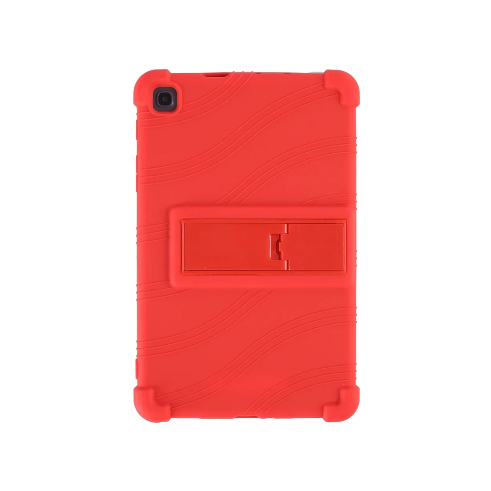 (, Tab A7 Lite 8.7 T225) Cornors Silicon Cover With Kickstand For Funda Sam Red 976662357595
