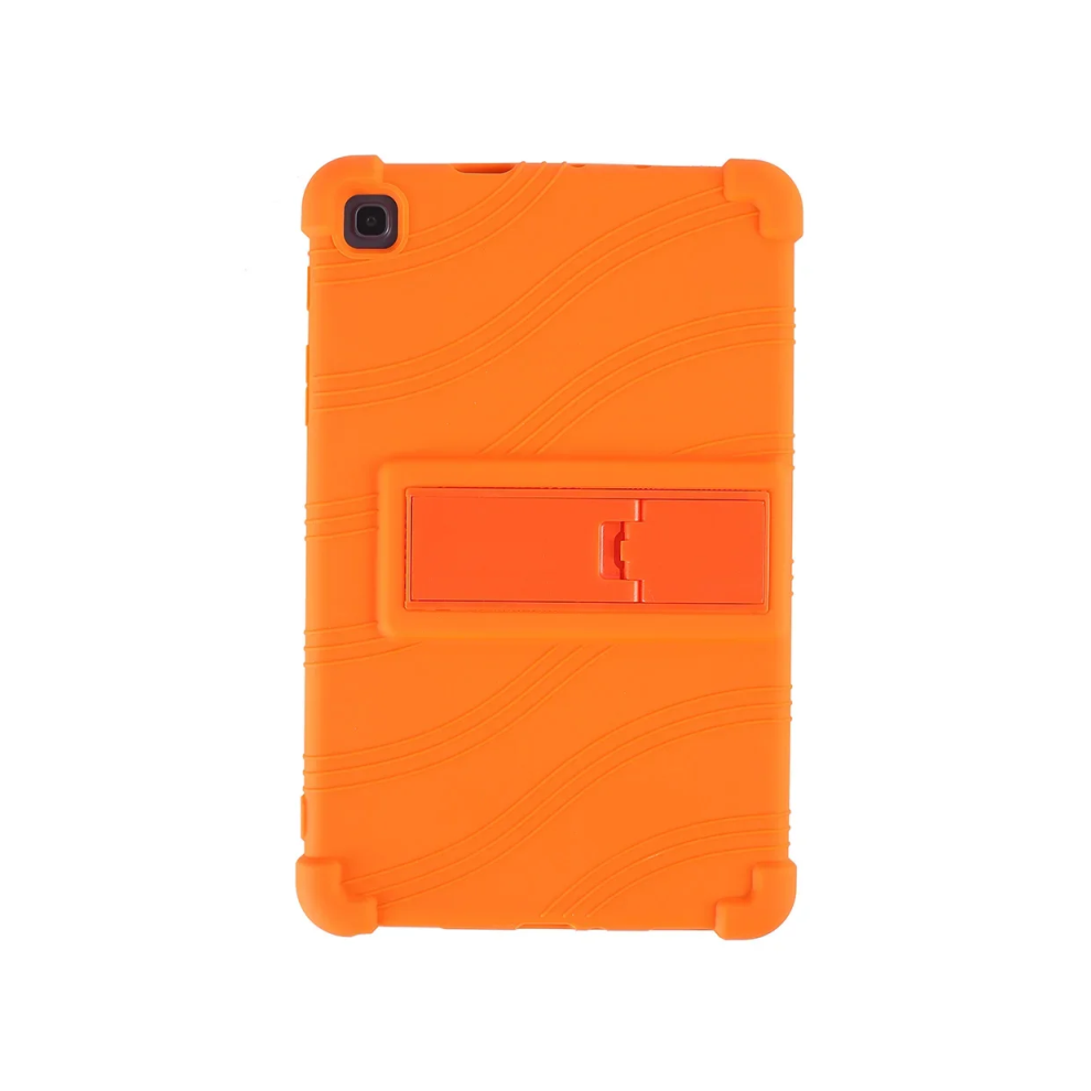 (, Tab A7 Lite 8.7 T220) Cornors Silicon Cover With Kickstand For Funda Sam Orange 976662357564