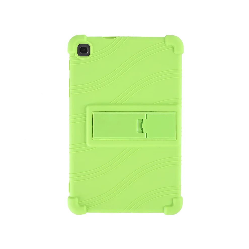 (, Tab A7 Lite 8.7 T220) Cornors Silicon Cover With Kickstand For Funda Sam Green 976662357670