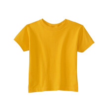 Tricko s kr   tkym ruk   vom RABBIT SKINS 5,5 oz. Jersey (RS3301) zlat    3T
