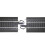 BACHMANN Bachmann Trains E-Z TRACK TRUSS BRIDGE with BLINKING LIGHT- HO Scale   Black Medium 5
