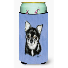 Chihuahua sinisenä Tall Boy Beverage Insulator Hugger MH1016TBC
