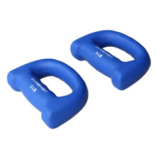 Gymenist sada 2 rucne tvarovanch neoprenovch cvicen Cvicen Jogging Chuze Kardio cinky pr (5-LB Blue)