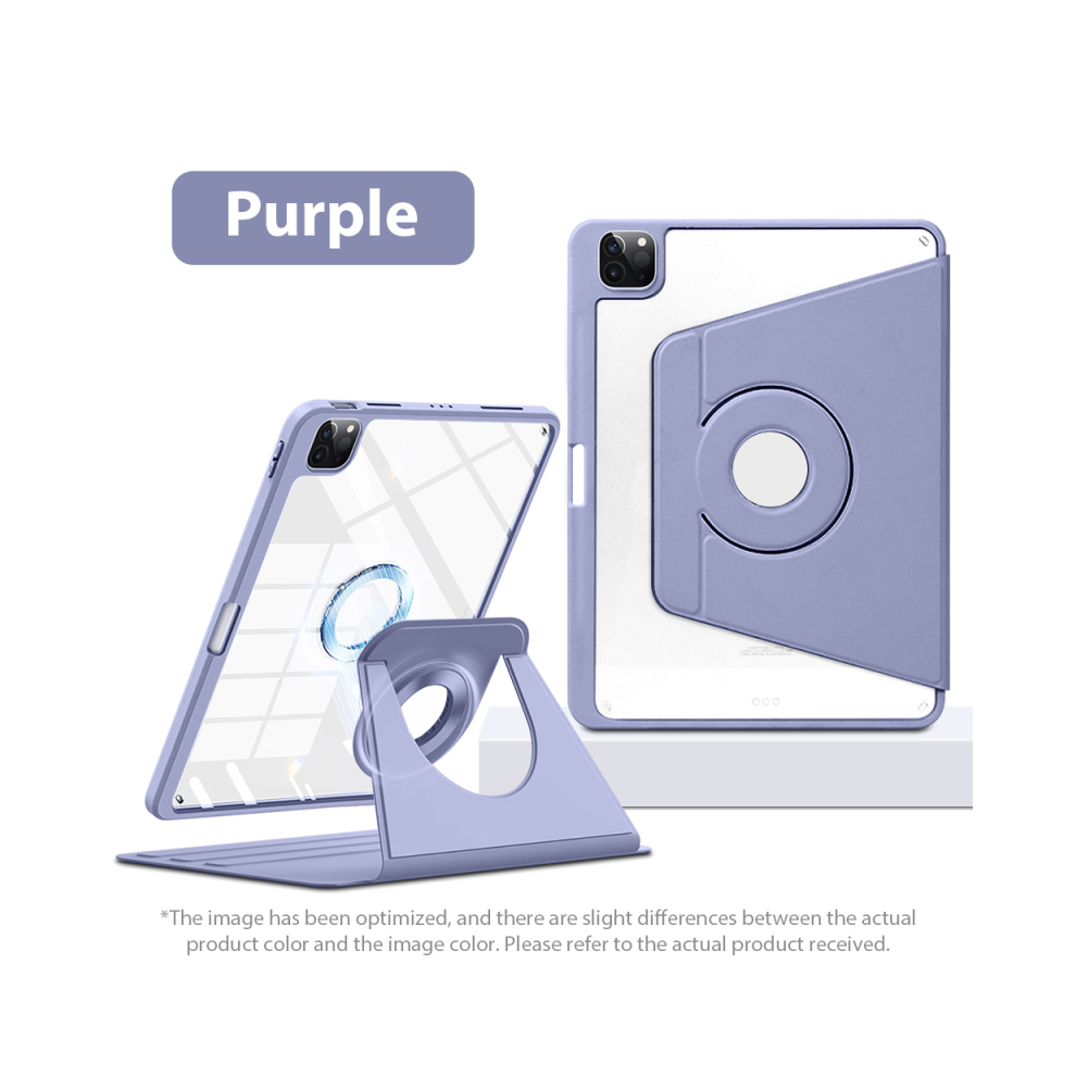 (, 7Th 8Th 9Th 10.2) Magnetic Case For Ipad Pro 13 11 12.9 12 9 2024 9 Purple 976662363459